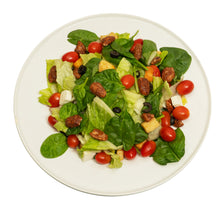 Ensalada verde con nuez garapiñada