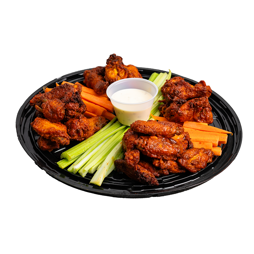 Charola alitas picosas